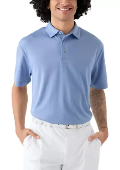 Men's Solid Polo Shirt