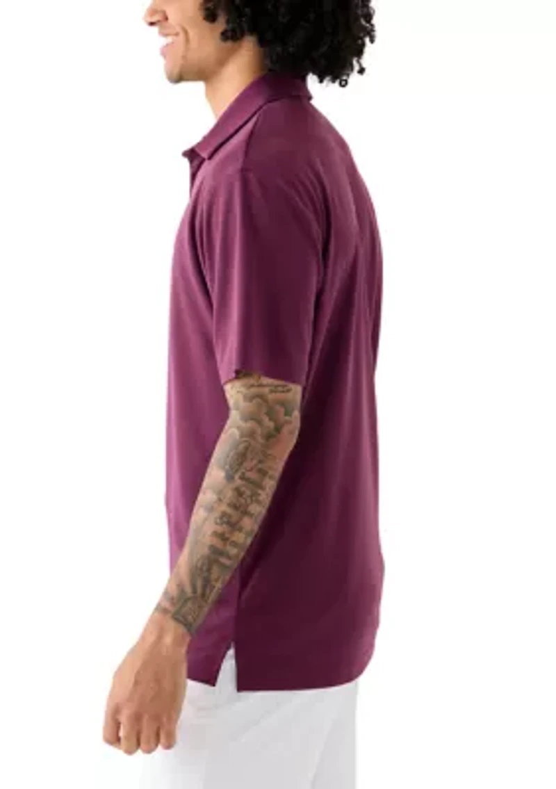 Men's Solid Polo Shirt