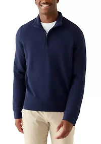 Men's Midweight Argyle 1/4 Zip Pullover