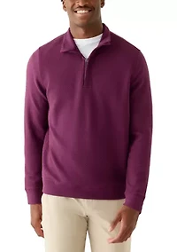 Men's Midweight Argyle 1/4 Zip Pullover