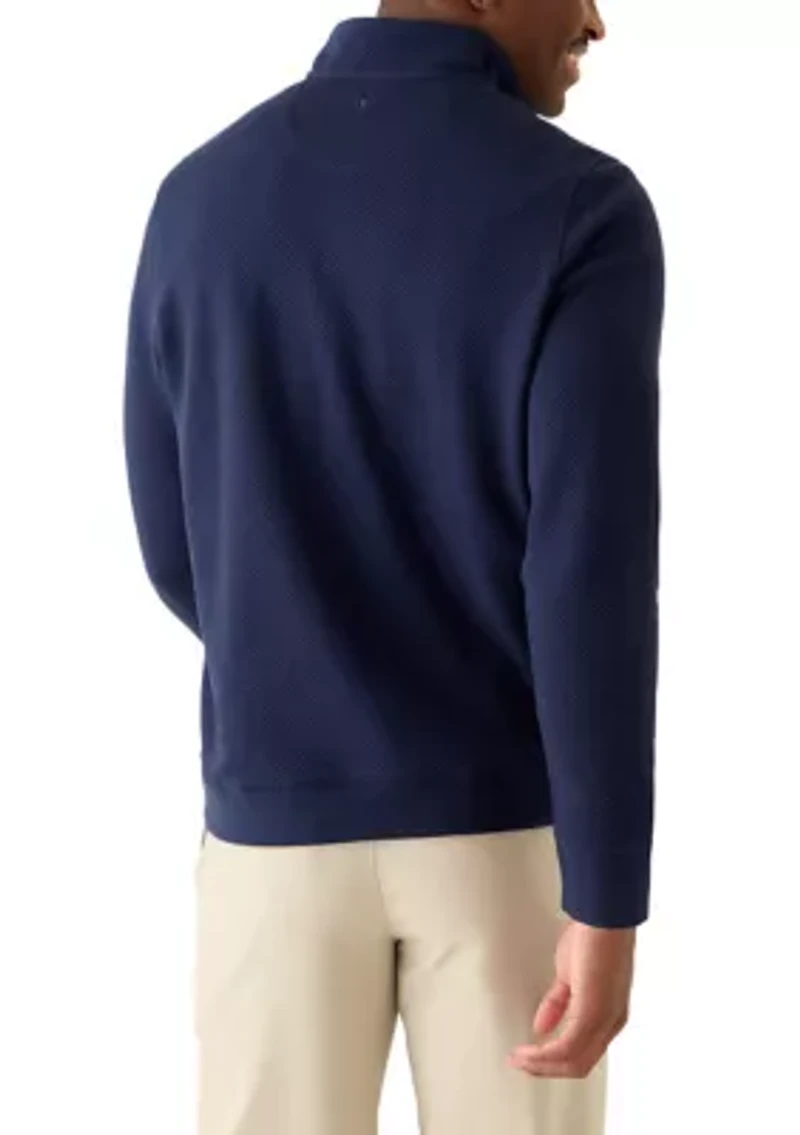 Men's Midweight Argyle 1/4 Zip Pullover