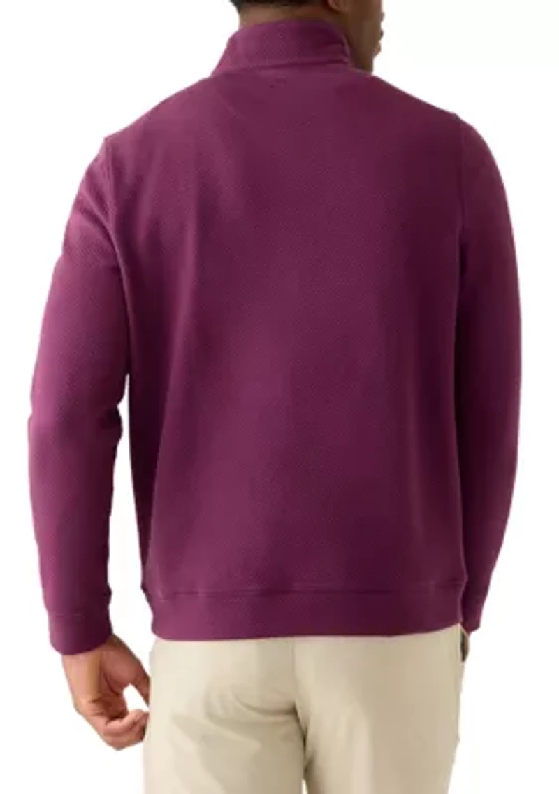 Men's Midweight Argyle 1/4 Zip Pullover