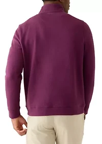 Men's Midweight Argyle 1/4 Zip Pullover