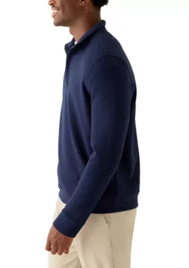 Men's Midweight Argyle 1/4 Zip Pullover