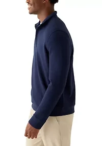 Men's Midweight Argyle 1/4 Zip Pullover