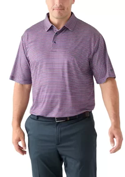 Big & Tall Multi Stripe Polo Shirt