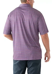 Big & Tall Multi Stripe Polo Shirt