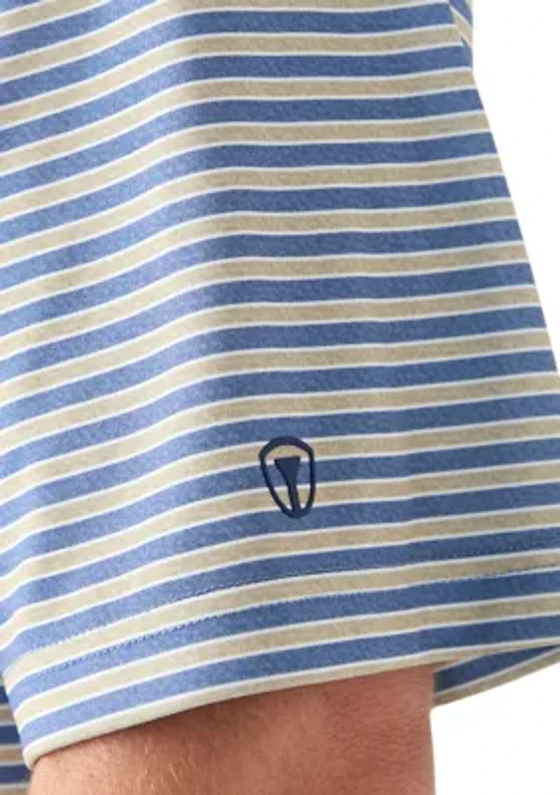 Big & Tall Multi Stripe Polo Shirt