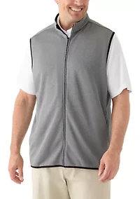 Big & Tall and Horizontal Heather Fleece Vest