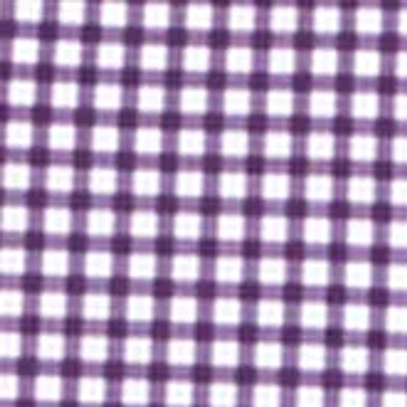 Big & Tall Short Sleeve Gingham Print Polo Shirt