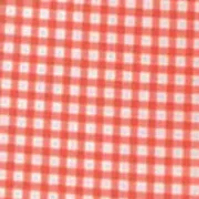 Big & Tall Short Sleeve Gingham Print Polo Shirt