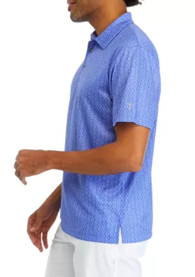 Men's Printed Polo Shirt
