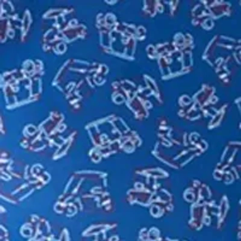 Men's Americana Golf Cart Print Polo Shirt