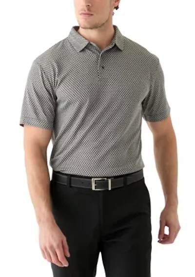 Men's Jacquard Polo Shirt