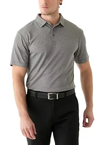 Men's Jacquard Polo Shirt