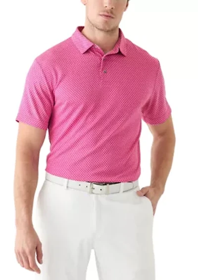 Men's Jacquard Polo Shirt