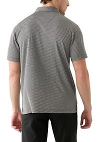 Men's Jacquard Polo Shirt