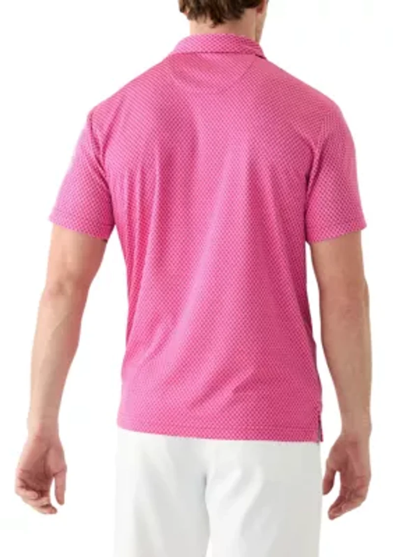 Men's Jacquard Polo Shirt