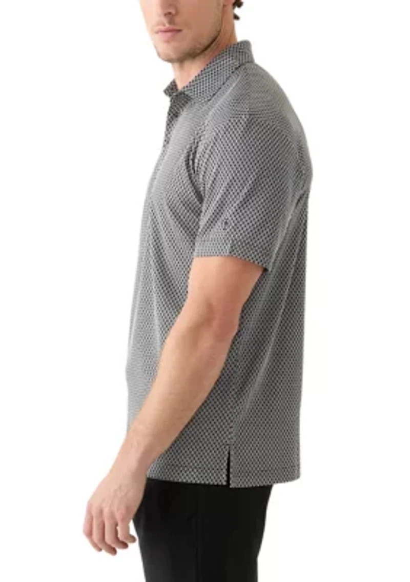 Men's Jacquard Polo Shirt
