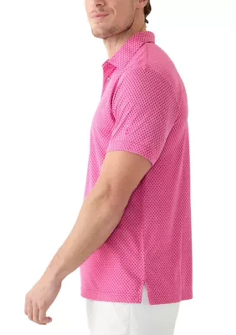 Men's Jacquard Polo Shirt