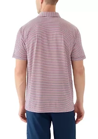 Men's Americana Stripe Polo Shirt