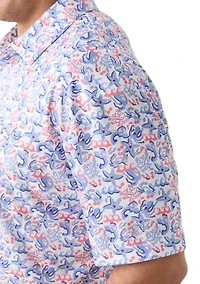 Big & Tall Deep Sea Conversational Shirt