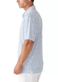 Men's Short Sleeve Summer Vacation Polo Shirt