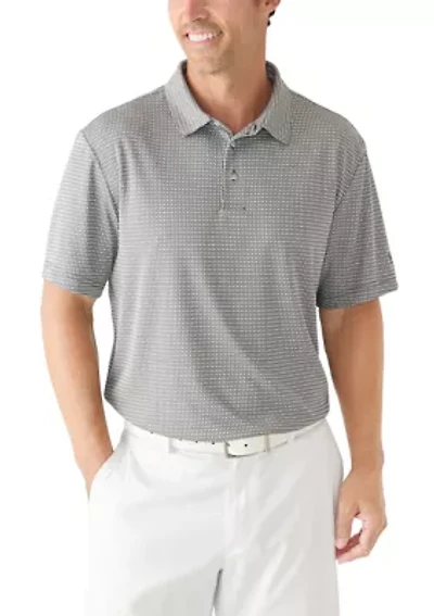 Men's Pin Dot Collared Shirt