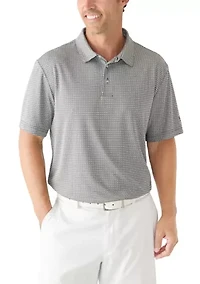 Men's Pin Dot Collared Shirt