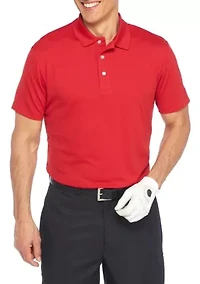 Big & Tall Textured Airplay Polo Shirt