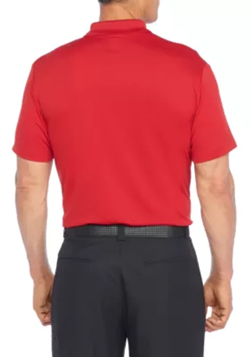 Big & Tall Textured Airplay Polo Shirt