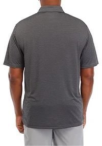 Big & Tall Short Sleeve Feeder Stripe Polo Shirt