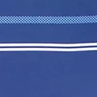 Men's Allover Stripe Polo Shirt