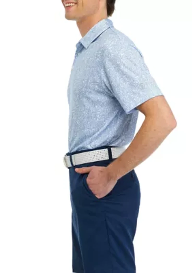 Men's Printed Polo Shirt