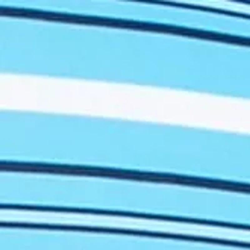 Men's Printed Chest Stripe Polo Shirt