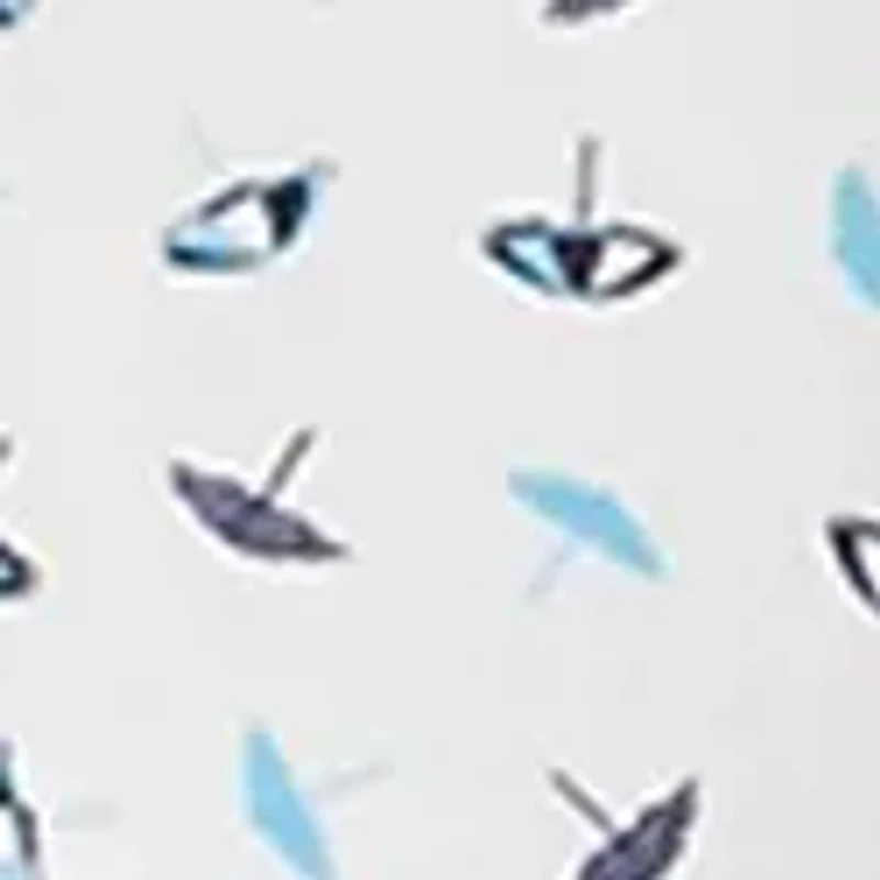 Men's Short Sleeve Under the Umbrella Printed Polo Shirt