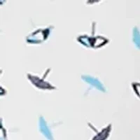 Men's Short Sleeve Under the Umbrella Printed Polo Shirt