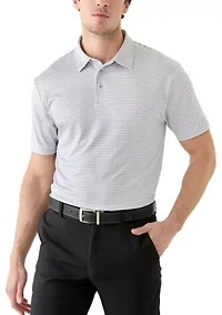 Men's 2 Color Feeder Stripe Polo Shirt
