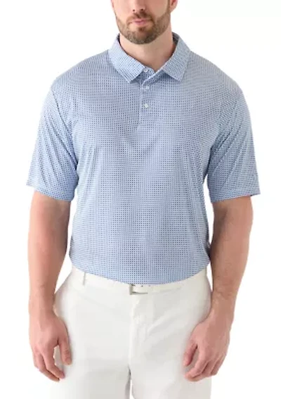 Big & Tall Short Sleeve Stingray Printed Polo Shirt