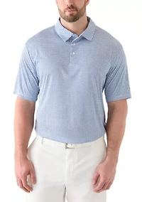 Big & Tall Short Sleeve Stingray Printed Polo Shirt