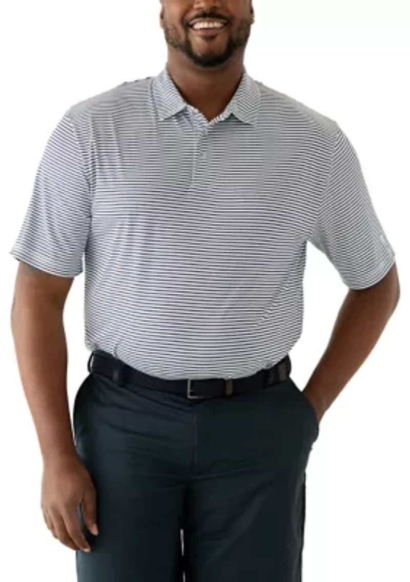 Big & Tall Feeder Stripe Polo Shirt
