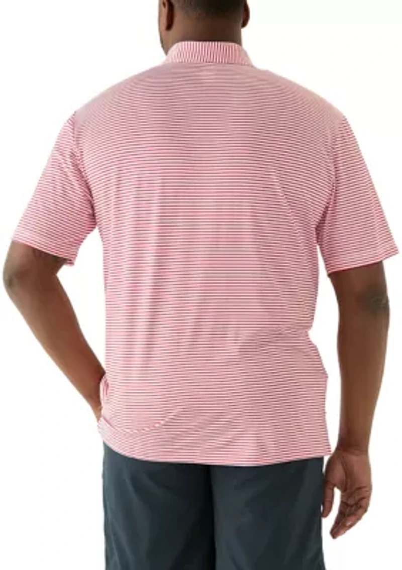 Big & Tall Feeder Stripe Polo Shirt
