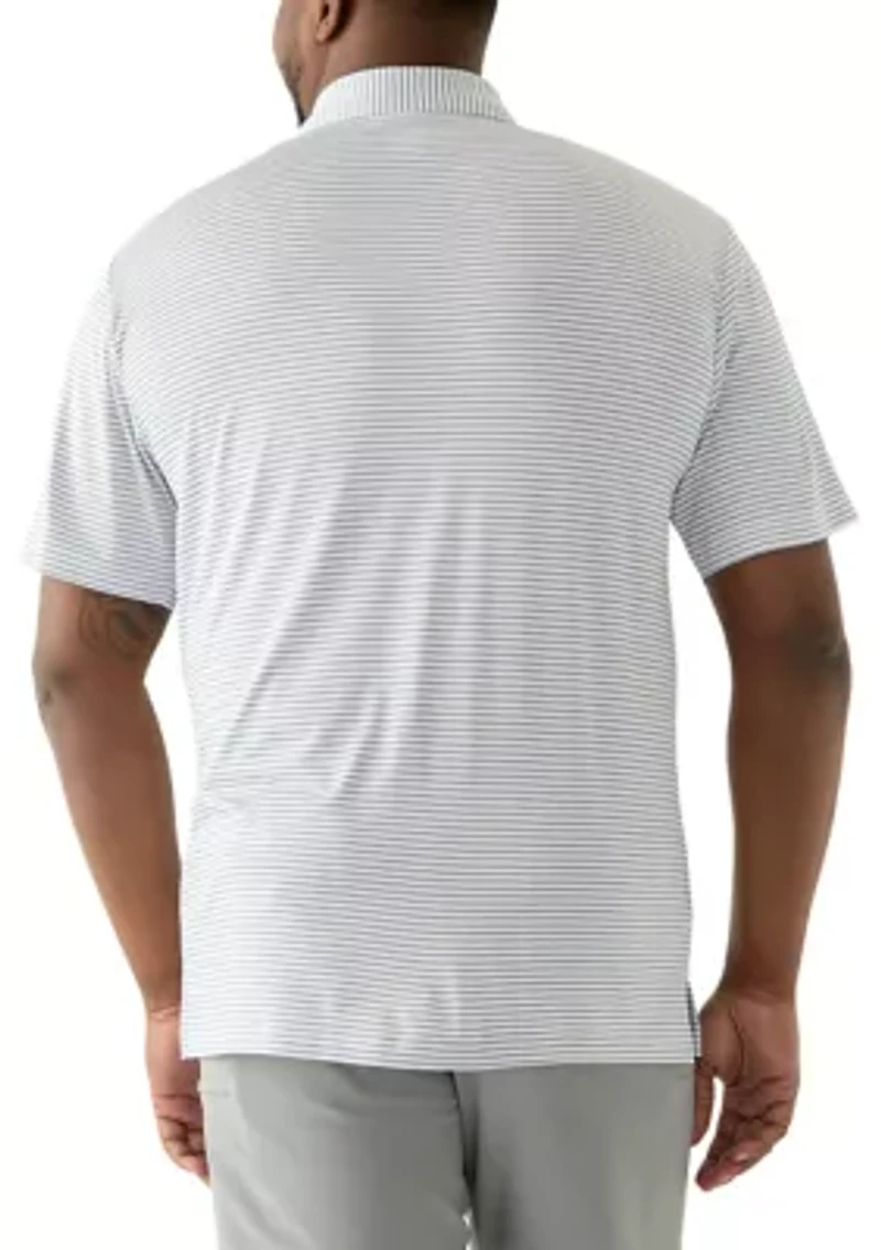 Big & Tall Feeder Stripe Polo Shirt