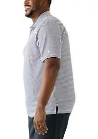 Big & Tall Feeder Stripe Polo Shirt