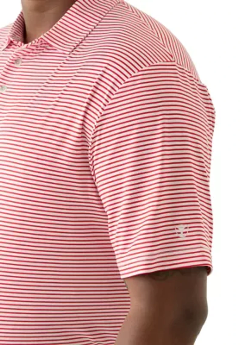 Big & Tall Feeder Stripe Polo Shirt