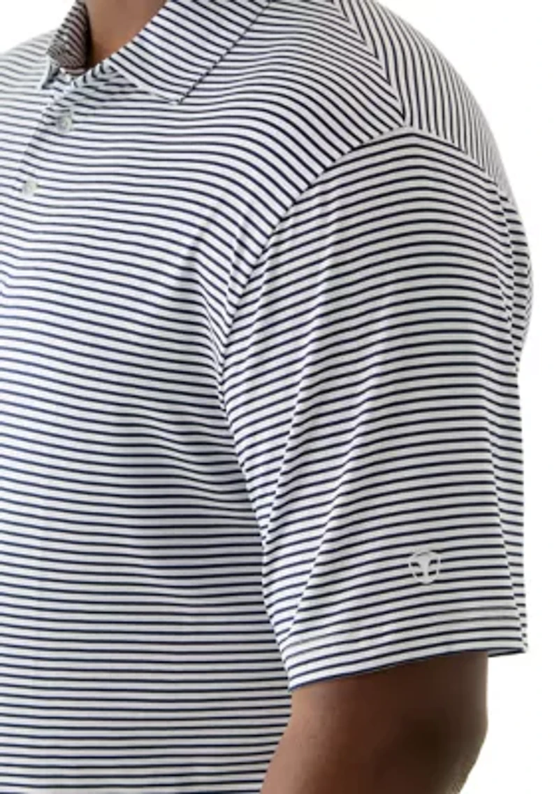 Big & Tall Feeder Stripe Polo Shirt