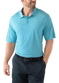 Big & Tall Short Sleeve 3 Count Stripe Polo Shirt