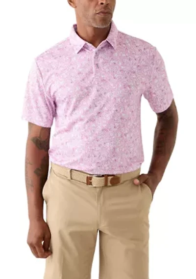 Men's Short Sleeve Sea Life Conversational Polo