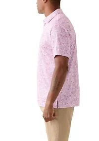 Men's Short Sleeve Sea Life Conversational Polo