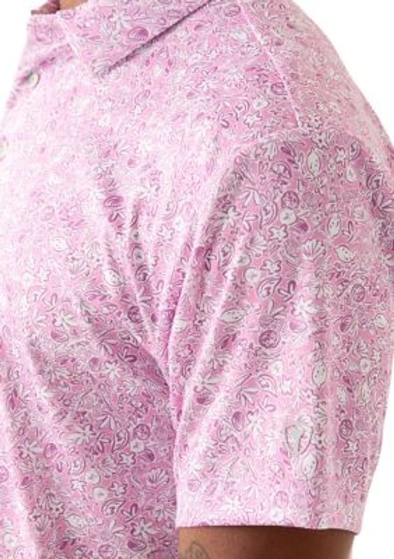 Men's Short Sleeve Sea Life Conversational Polo